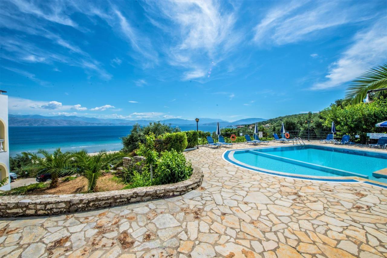 Dionysos Apartments Apraos 外观 照片