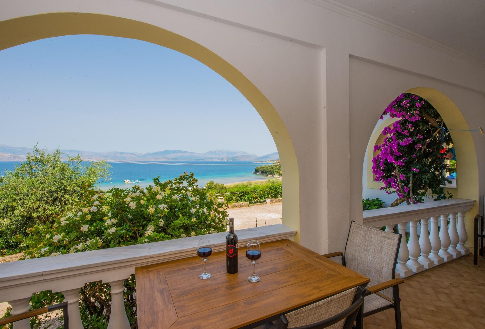 Dionysos Apartments Apraos 外观 照片