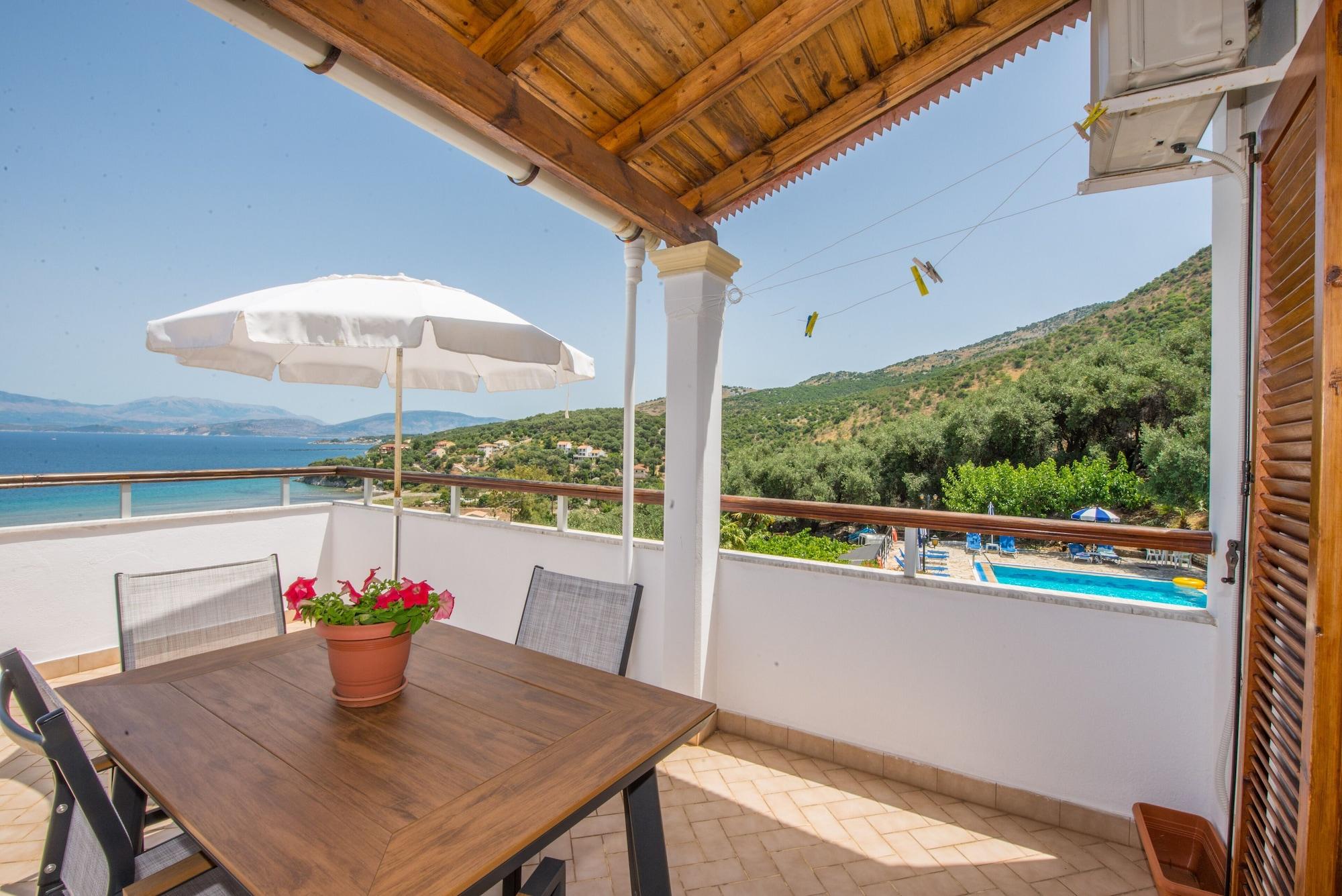 Dionysos Apartments Apraos 外观 照片
